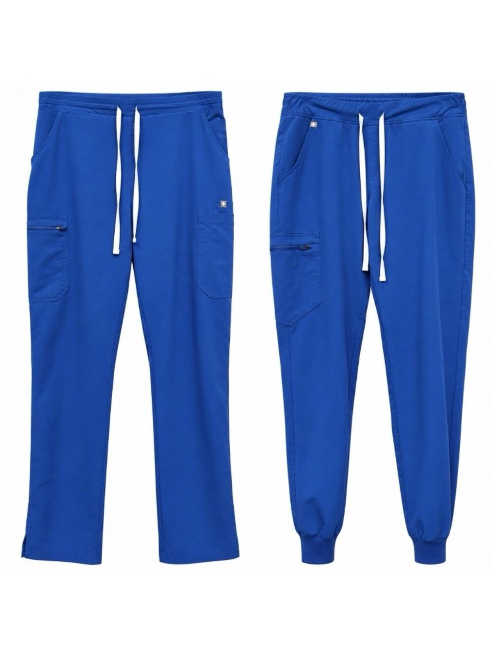 Figs Women’s Scrub Pants Large Tall Blue Lot Of 2 Zamora Jogger/Yola Skinny Slim